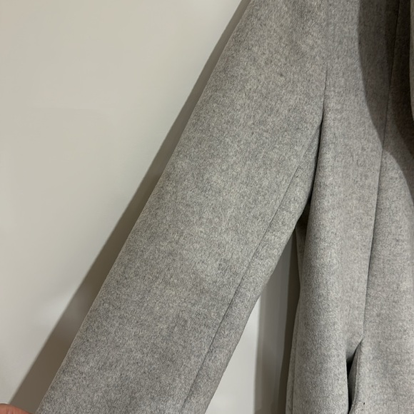 Grey Wilfred Peacoat - Picture 3 of 4